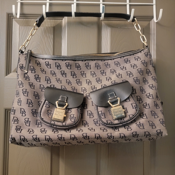 Dooney & Bourke Black and Brown Women's Bag - Picture 1 of 12